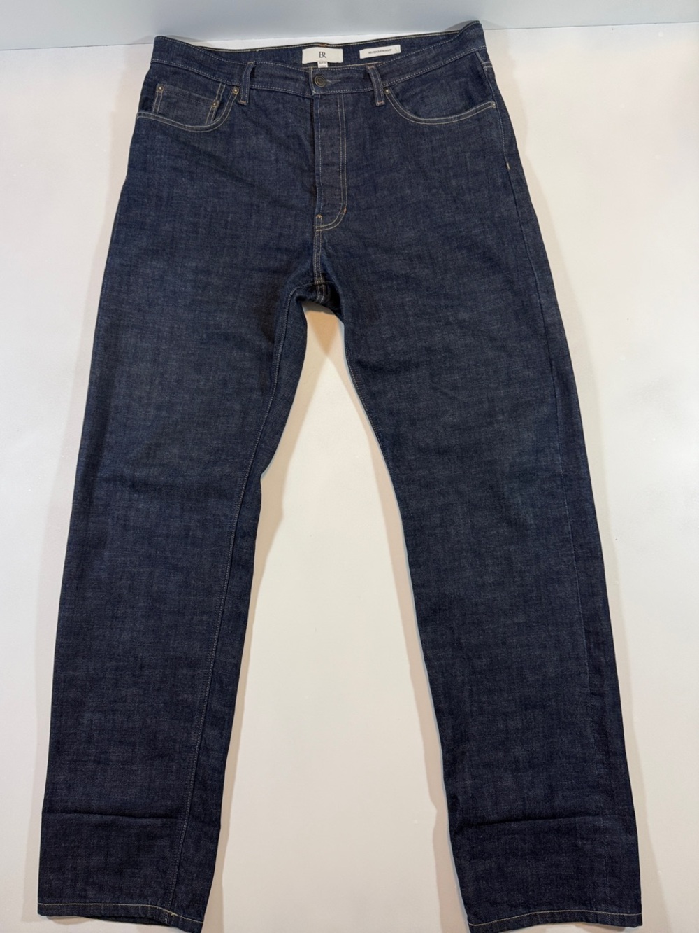 Banana Republic Men's Dark Indigo Straight Jeans